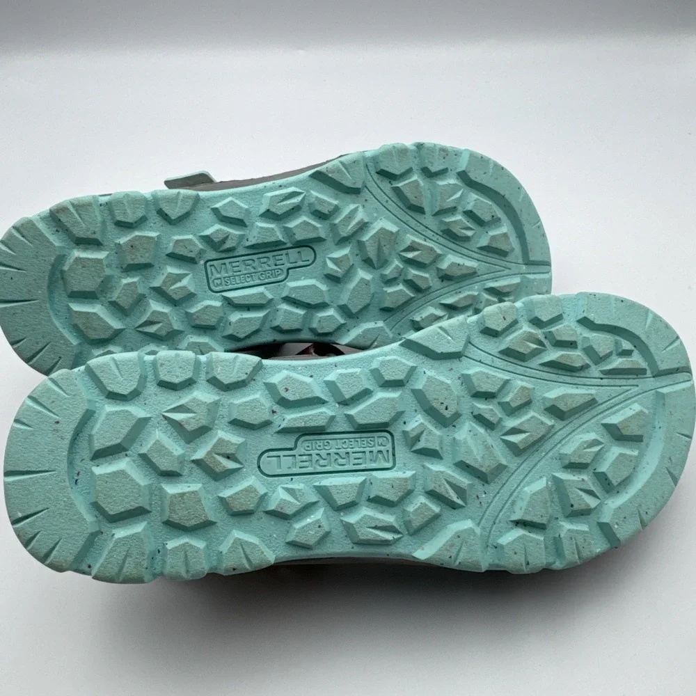 Merrell Kids Girls Hydro Drift‎ Gray Multi Color Sport Sandal Size 4